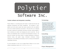 Tablet Screenshot of polytiersoftware.com